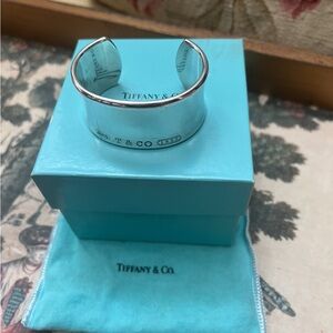 Tiffany & Co. 1837 silver wide cuff